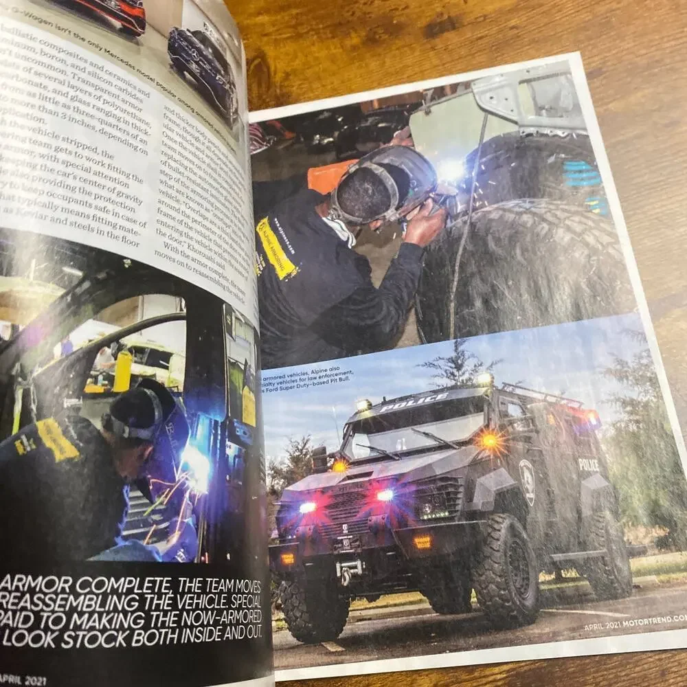 Motor Trend Magazine 2021 April